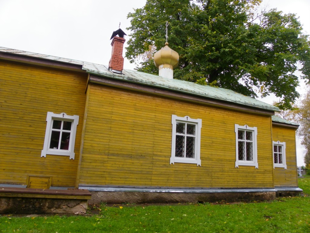 Сенно. Троицкий скит. Церковь Флора и Лавра. архитектурные детали