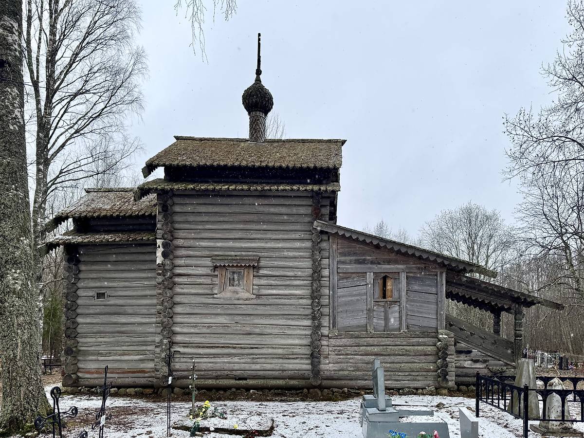 Северный фасад, фасады. Церковь Рождества Пресвятой Богородицы, Лиственка (Бокситогорский район, Ленинградская область)