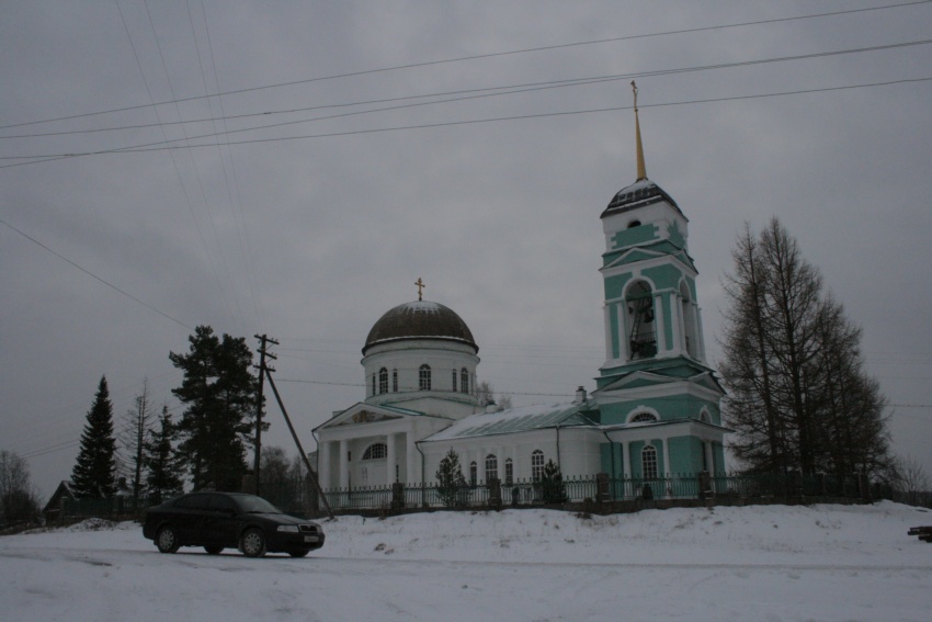 Сомино. Церковь Петра и Павла. фасады