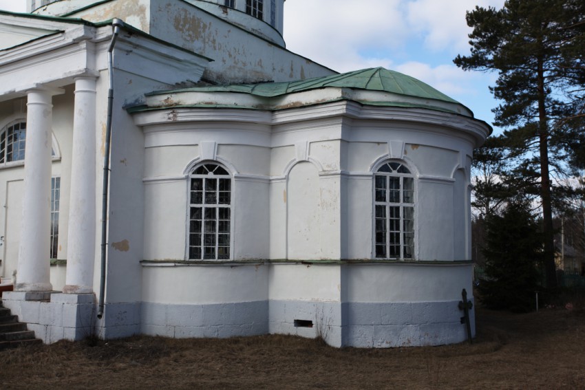 Церковь Петра и Павла, Сомино (Бокситогорский район, Ленинградская область). архитектурные детали