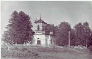 Церковь Георгия Победоносца, Фото 1970-ых годов из фондов Пикалевского краеведчесого музея. Автор Леонид Алексеевич Старовойтов<br>, Пелуши, Бокситогорский район, Ленинградская область