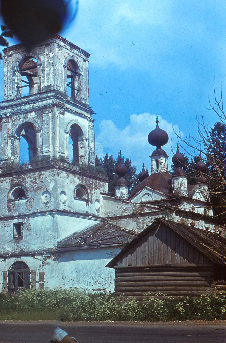 документальные фотографии. Церковь Воскресения Христова, Журавлёво (Бокситогорский район, Ленинградская область)