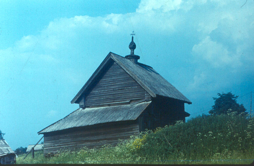 Усадище. Церковь Николая Чудотворца. документальные фотографии, фото 1988 года