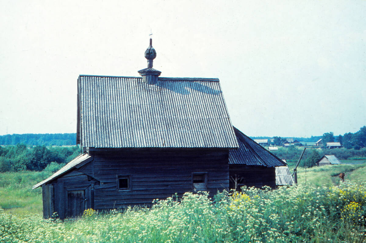 Церковь Николая Чудотворца, Усадище (Бокситогорский район, Ленинградская область). фасады
