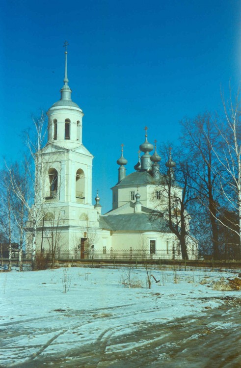 Селихово. Церковь Илии Пророка. фасады, 1994