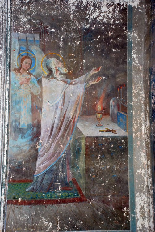 Церковь Успения Пресвятой Богородицы, Фёдоровское (Конаковский район, Тверская область). интерьер и убранство, Роспись храма