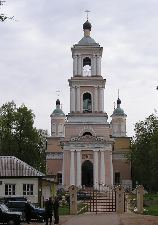 Церковь Преображения Господня, Спас-Заулок (Клинский городской округ, Московская область). фасады