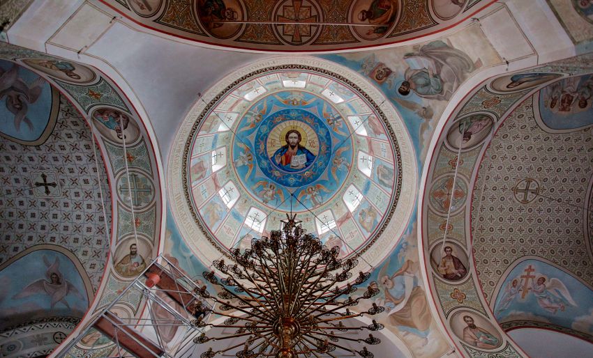 Церковь Преображения Господня, Спас-Заулок (Клинский городской округ, Московская область). интерьер и убранство