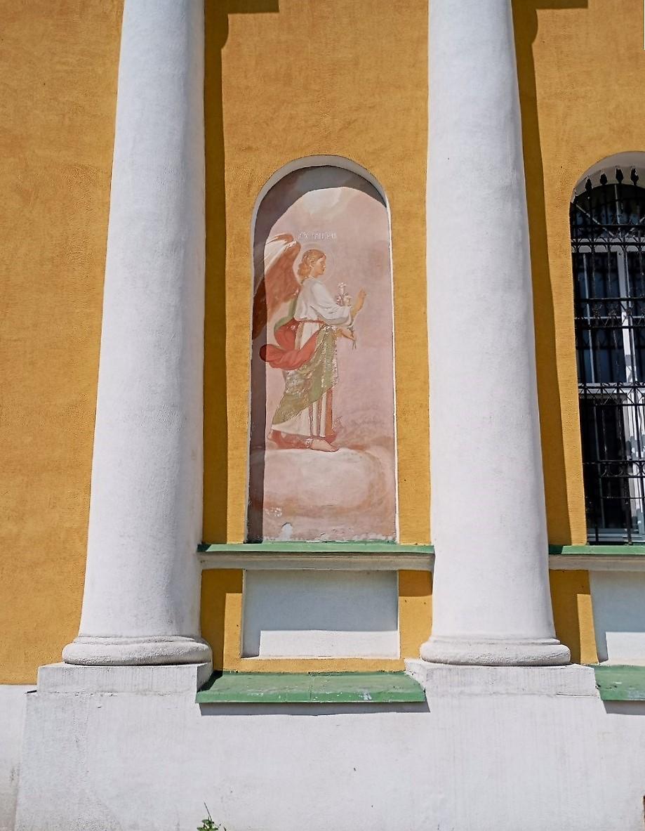 архитектурные детали. Церковь Преображения Господня, Спас-Заулок (Клинский городской округ, Московская область)