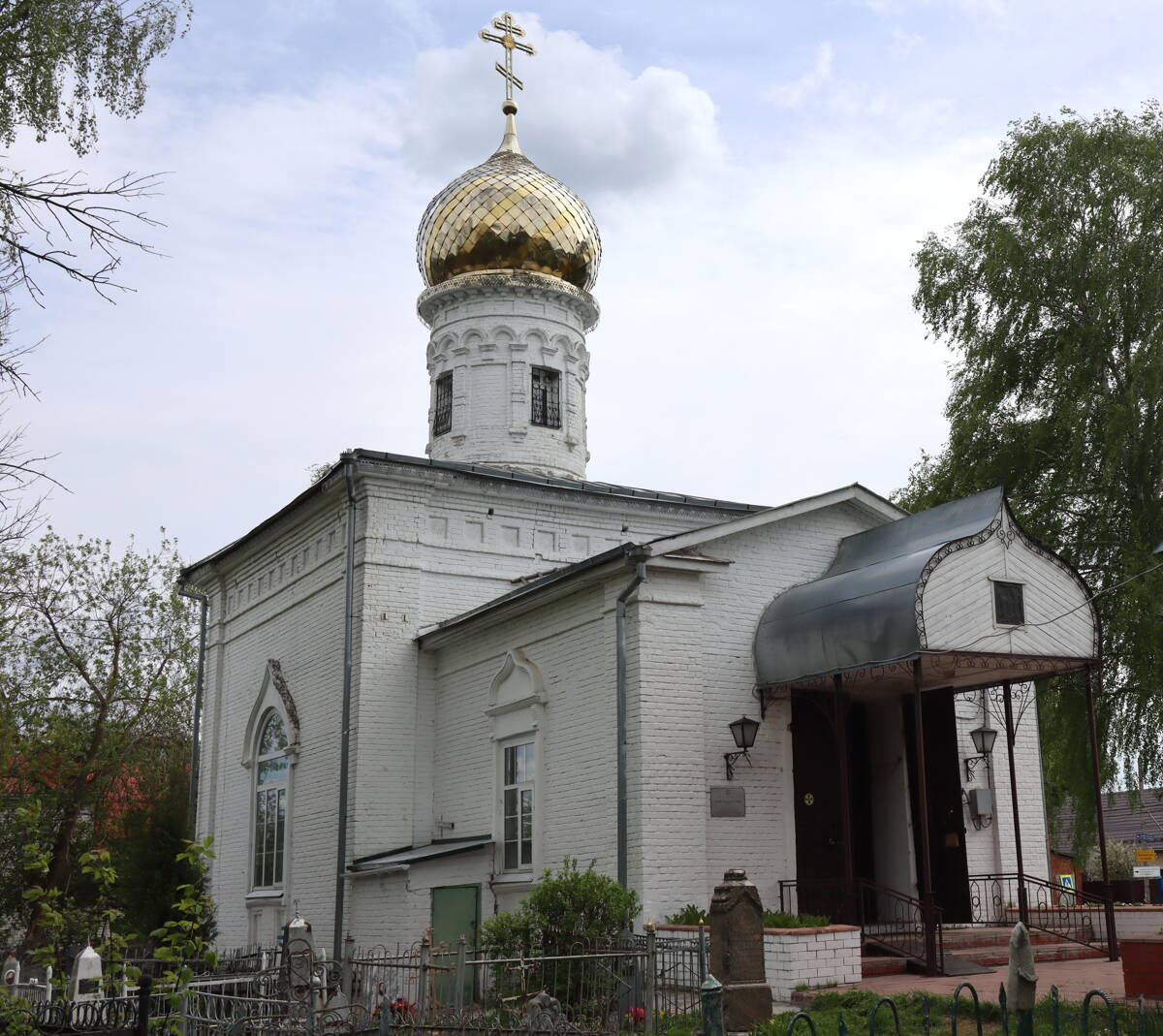 Церковь Гурия, Самона и Авива, Карачарово (Муромский район и г. Муром, Владимирская область). фасады, Вид с северо-запада