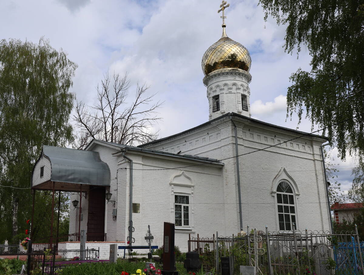 Церковь Гурия, Самона и Авива, Карачарово (Муромский район и г. Муром, Владимирская область). фасады, Вид с юго-запада