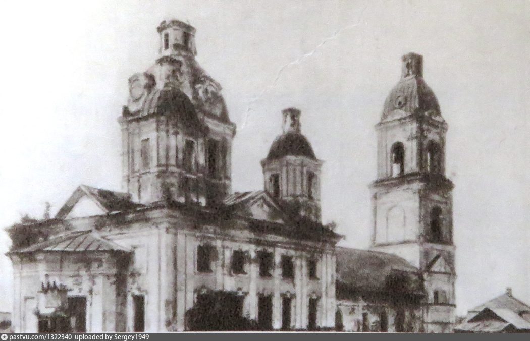 Церковь Троицы Живоначальной, Новое (Большесельский район, Ярославская область). архивная фотография, Вид с северо-востока; фотограф А.А. Лукин; источник: Н.С. Борисов, Окрестности Ярославля, М. 