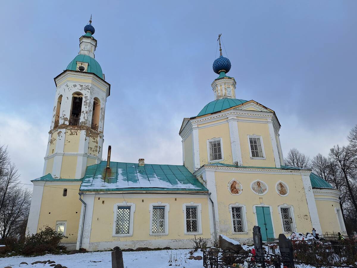Церковь Параскевы Пятницы, Большое Село (Большесельский район, Ярославская область). фасады