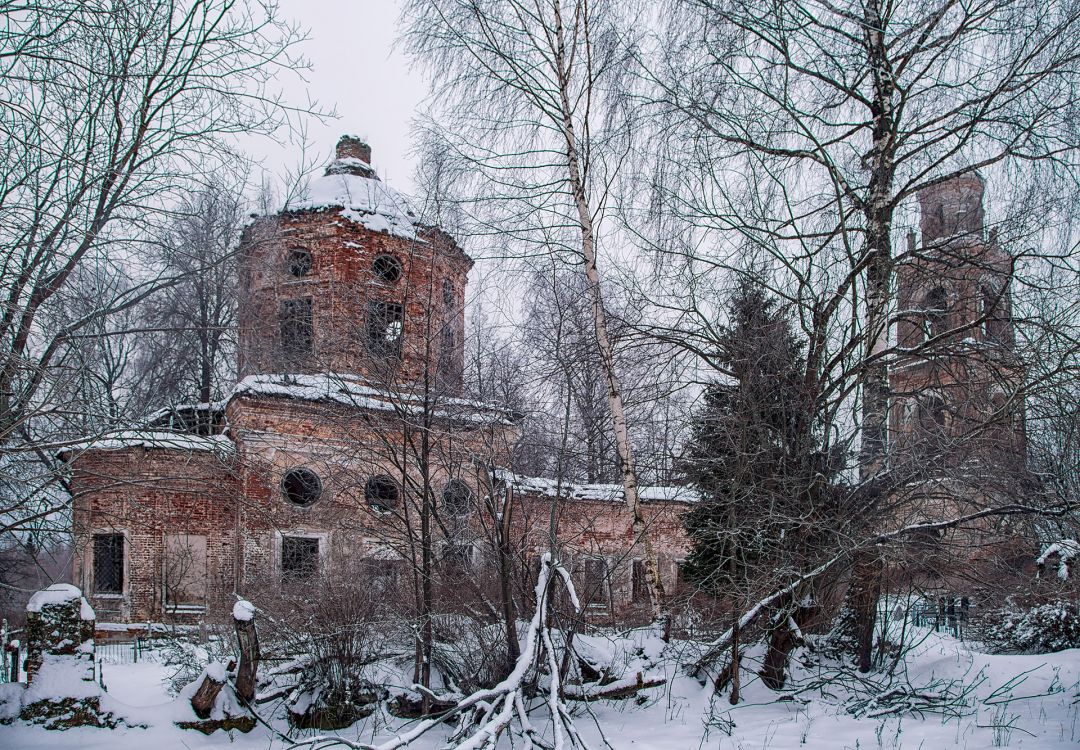 Церковь Воздвижения Креста Господня, Игрищи (Ярославский район, Ярославская область). фасады