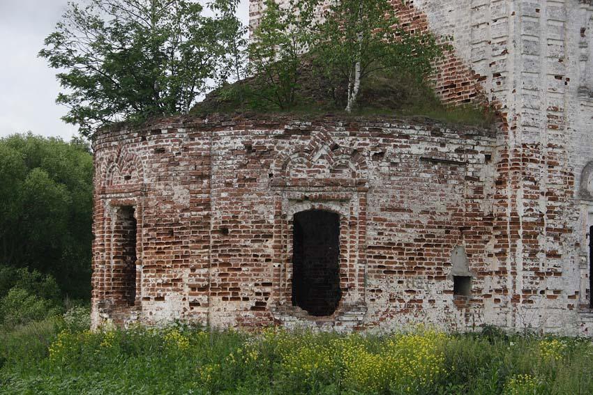 Церковь Николая Чудотворца, Лопатницы (Суздальский район, Владимирская область). архитектурные детали