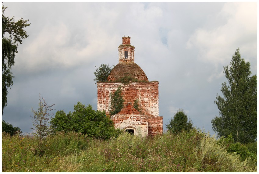 Лопатницы. Церковь Николая Чудотворца. фасады