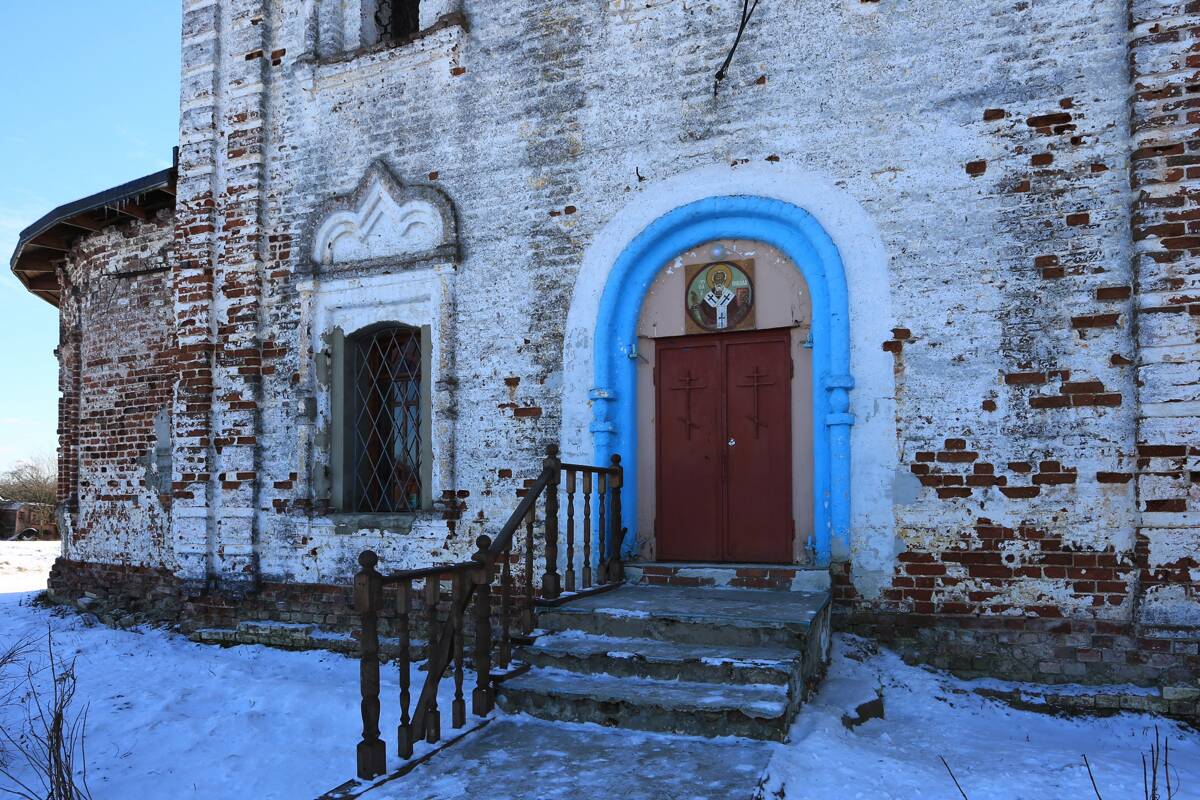 Церковь Николая Чудотворца, Лопатницы (Суздальский район, Владимирская область). архитектурные детали