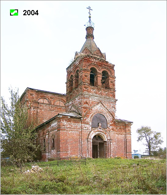 Церковь Казанской иконы Божией Матери, Заполицы (Суздальский район, Владимирская область). дополнительная информация, Общий вид с С-З