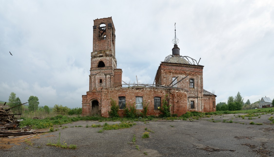 Улово. Церковь Илии Пророка. фасады, Южный фасад