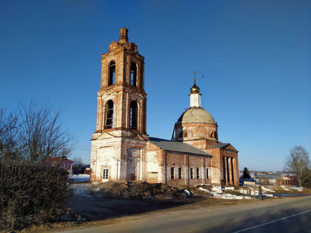Васильково. Церковь Илии Пророка. фасады