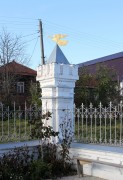 Церковь Преображения Господня, Угловой северо-западный столб ограды<br>, Порецкое, Суздальский район, Владимирская область