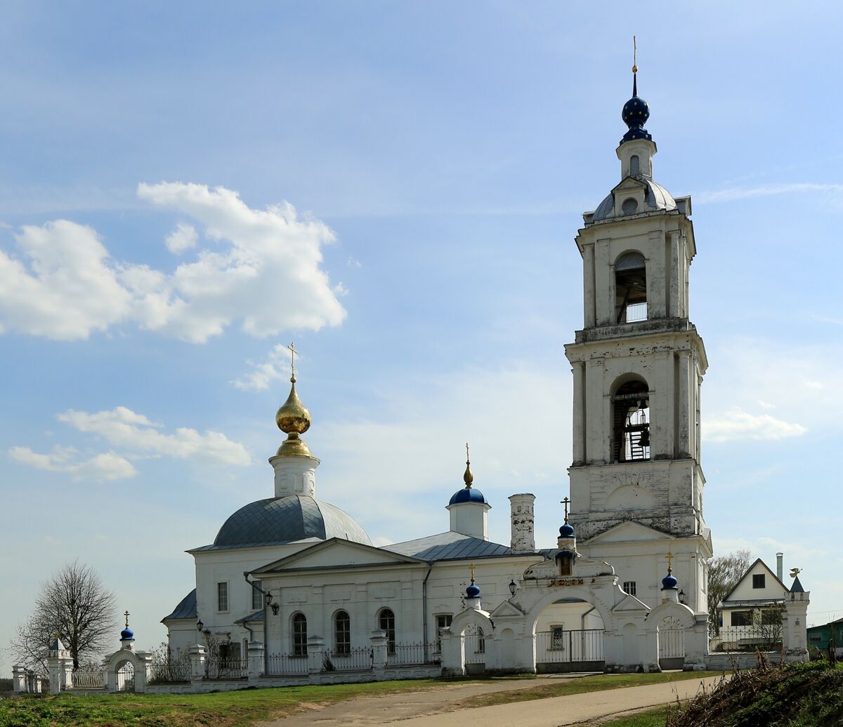Церковь Преображения Господня, Порецкое (Суздальский район, Владимирская область). фасады