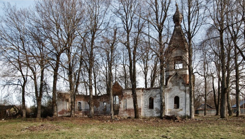 Церковь Илии Пророка в Калихновщине, Черма (Гдовский район, Псковская область). фасады