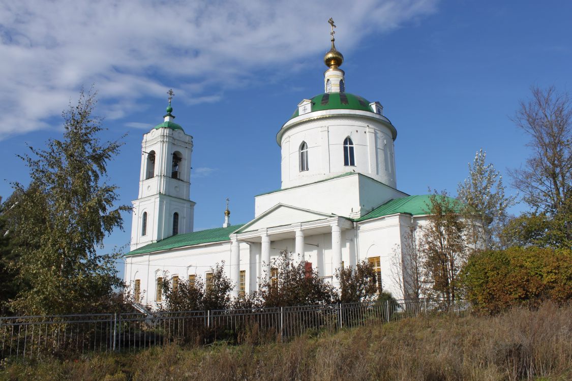 Борисовское. Церковь Василия Великого. фасады, Вид с юго-востока