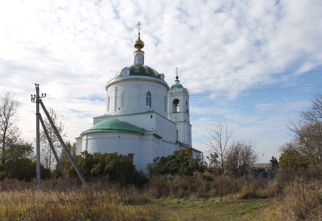 Борисовское. Церковь Василия Великого. фасады, Вид с северо-востока