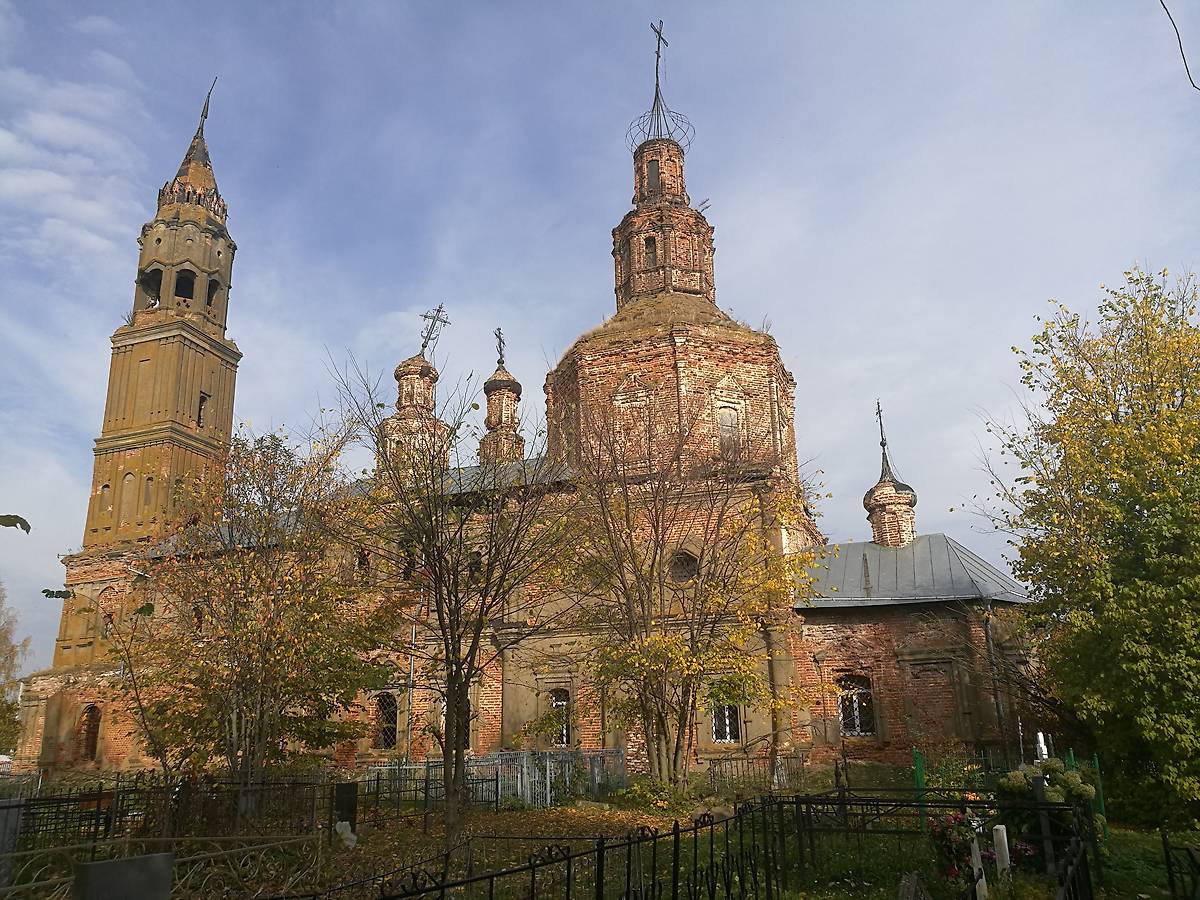 фасады. Церковь Воскресения Христова, Воскресенская Слободка (Суздальский район, Владимирская область)