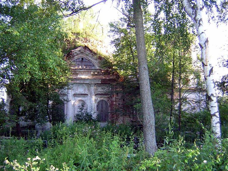 Смешино. Церковь Успения Пресвятой Богородицы. фасады