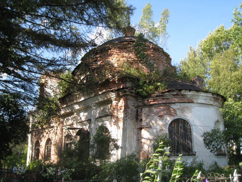 Церковь Успения Пресвятой Богородицы, Смешино (Лужский район, Ленинградская область). фасады