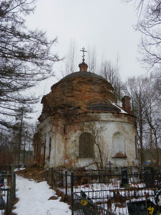 Смешино. Церковь Успения Пресвятой Богородицы. фасады