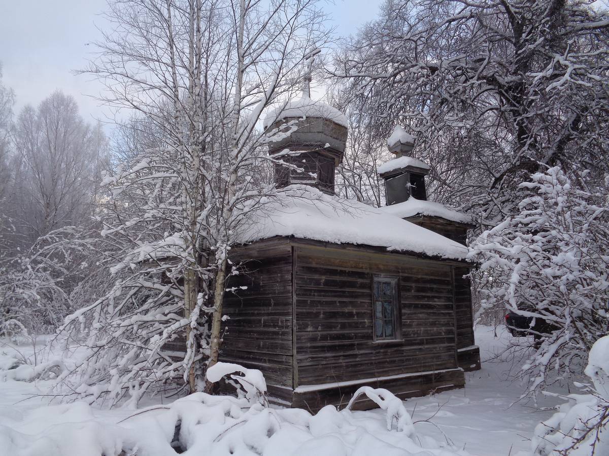 фасады. Неизвестная часовня, Вольные Кусони (Батецкий район, Новгородская область)