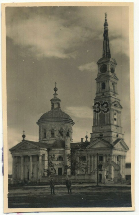 Рыльск. Собор Успения Пресвятой Богородицы. архивная фотография, Фото 1942 г. с аукциона e-bay.de