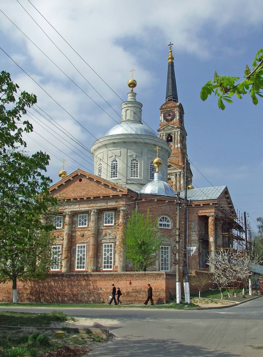 фасады. Собор Успения Пресвятой Богородицы, Рыльск (Рыльский район, Курская область)