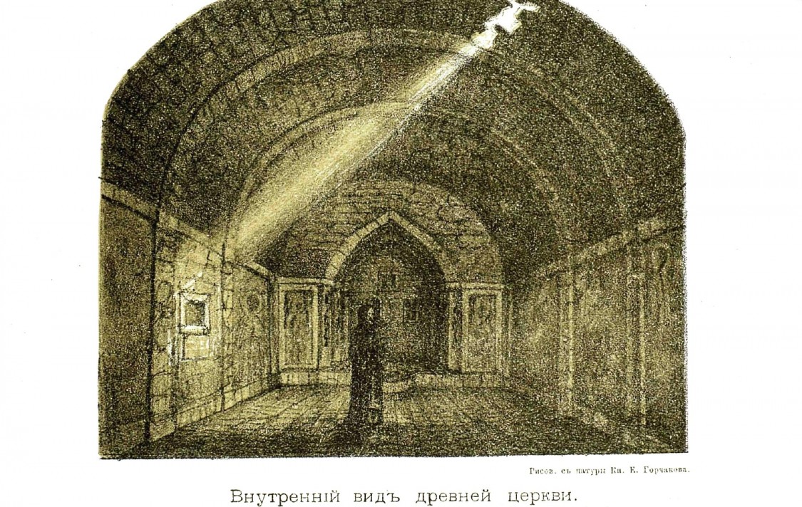 Троице-Параскевиевский Топловский монастырь, Учебное (Белогорский район, Республика Крым). архивная фотография, http://нэб.рф/catalog/000199_000009_003616727/viewer/