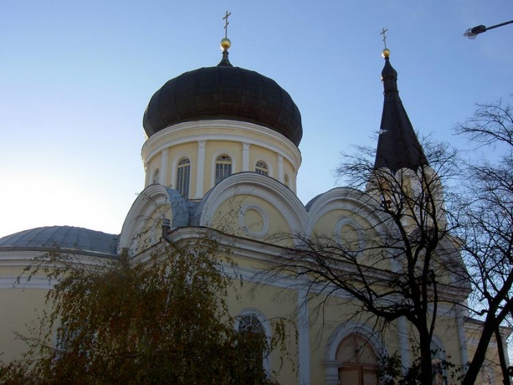 Симферополь. Кафедральный собор Петра и Павла. архитектурные детали