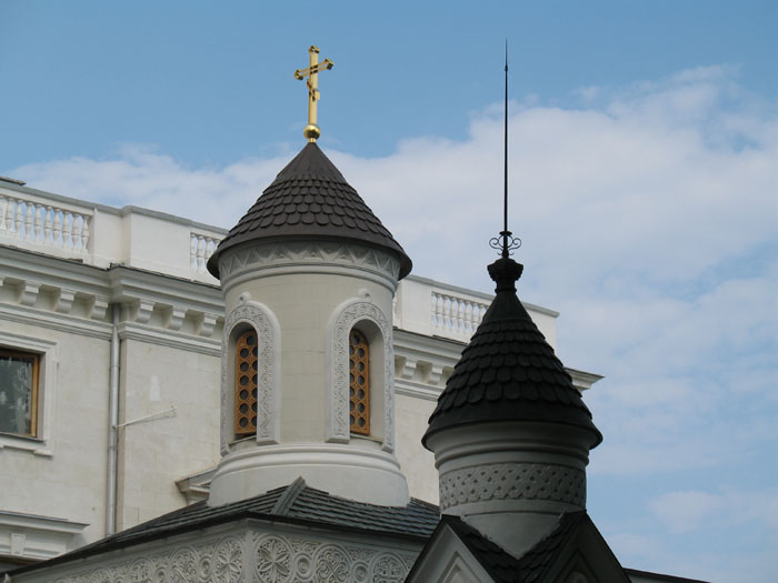 Церковь Воздвижения Креста Господня при Ливадийском дворце, Ливадия (Ялта, город, Республика Крым). архитектурные детали