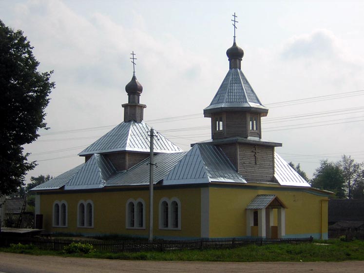 Стодолище. Церковь Сергия Радонежского. фасады