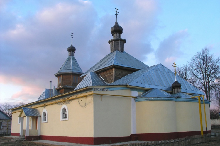 Стодолище. Церковь Сергия Радонежского. фасады