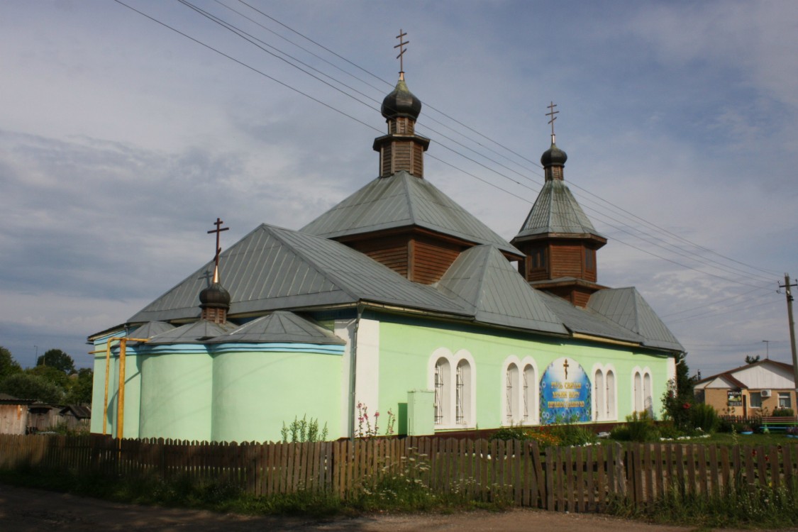 Стодолище. Церковь Сергия Радонежского. фасады