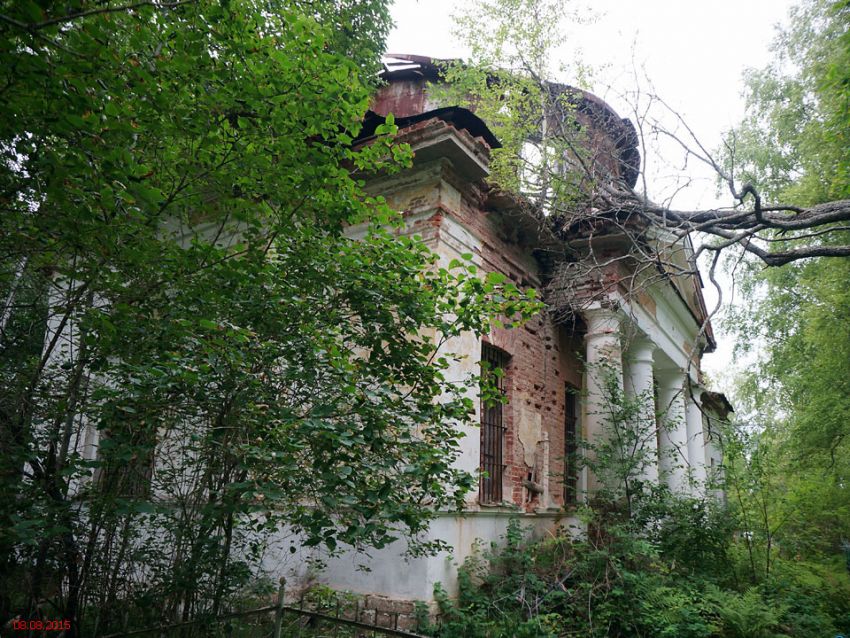 Церковь Преображения Господня, Загубье (Волховский район, Ленинградская область). фасады