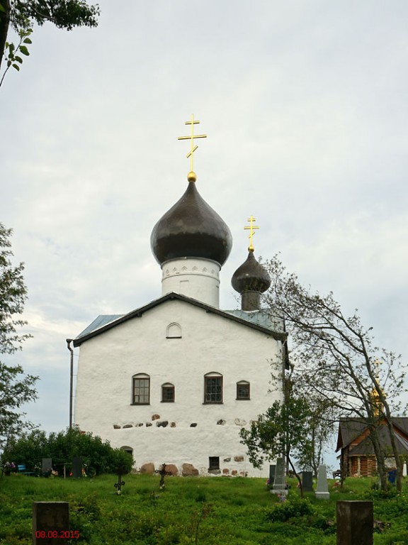 Николаевский Стороженский монастырь. Церковь Николая Чудотворца, Сторожно (Волховский район, Ленинградская область). фасады