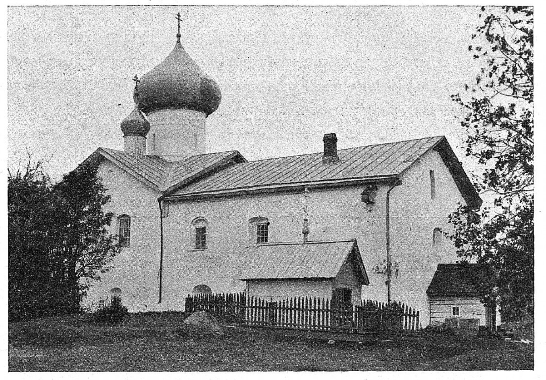 Николаевский Стороженский монастырь. Церковь Николая Чудотворца, Сторожно (Волховский район, Ленинградская область). архивная фотография, Известия ИАК 1914 http://www.library.chersonesos.org/showsection.php?section_code=1