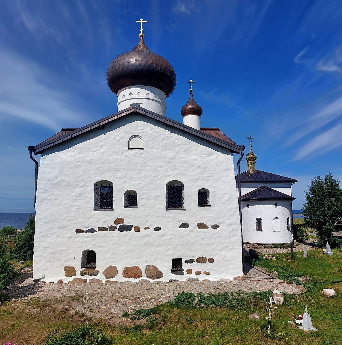 фасады. Николаевский Стороженский монастырь. Церковь Николая Чудотворца, Сторожно (Волховский район, Ленинградская область)