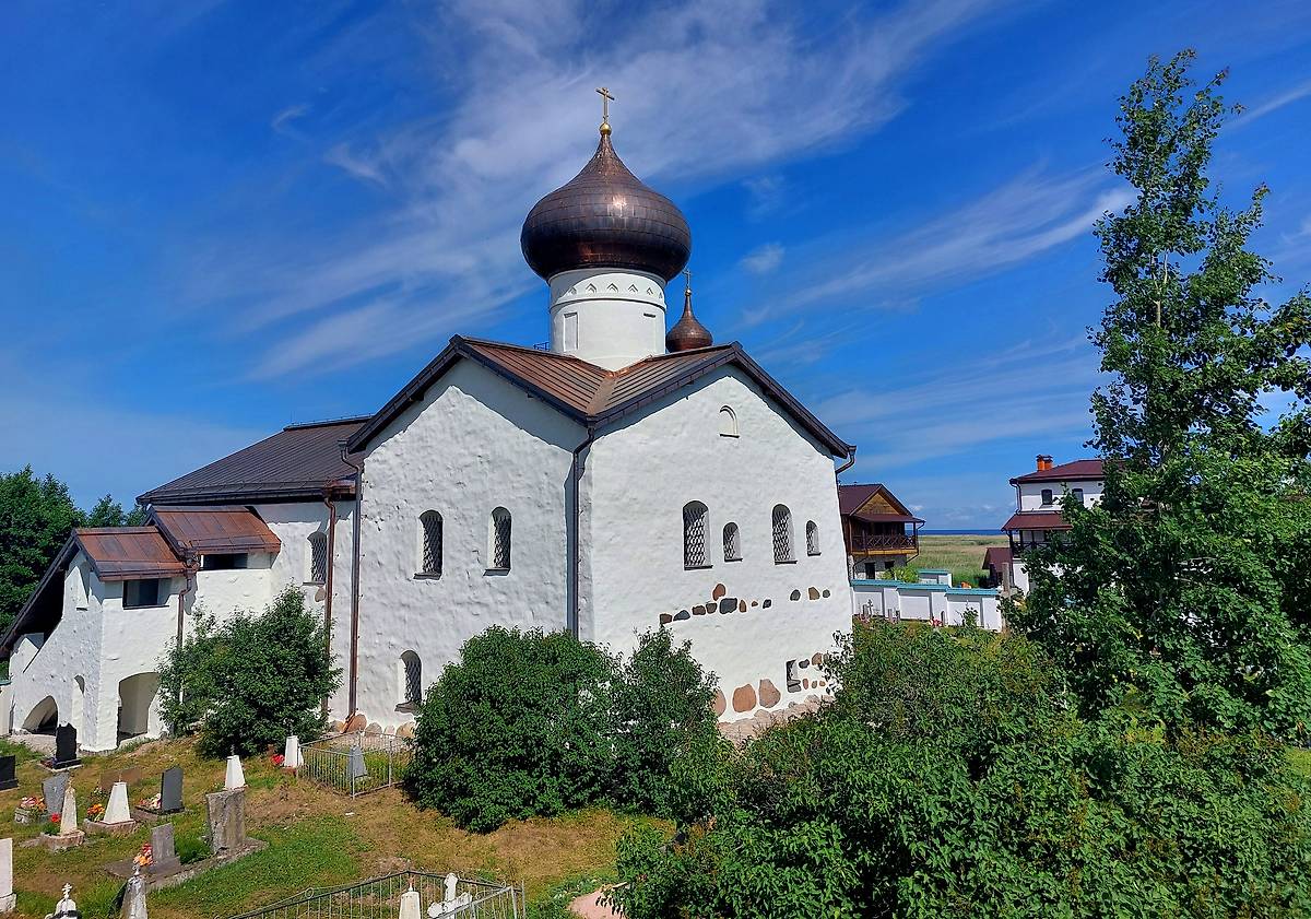 фасады. Николаевский Стороженский монастырь. Церковь Николая Чудотворца, Сторожно (Волховский район, Ленинградская область)