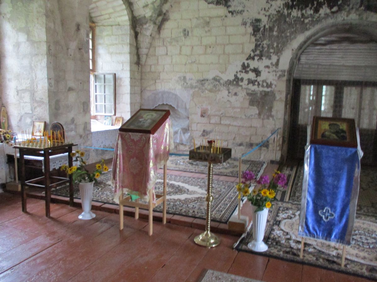 Церковь Владимирской иконы Божией Матери, Чукавино (Старицкий район, Тверская область). интерьер и убранство