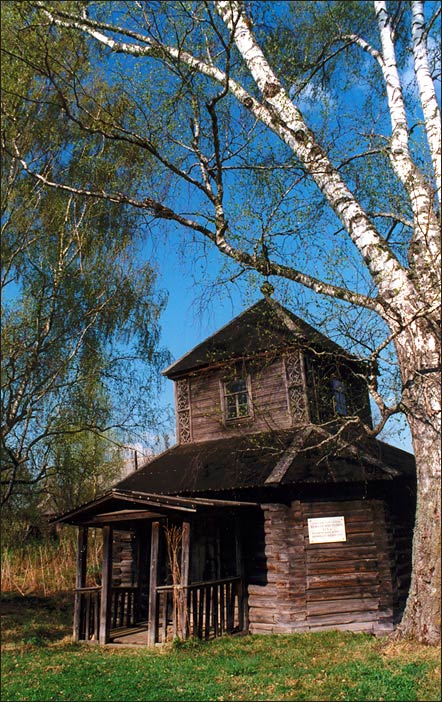 Малинники. Часовня Спаса Преображения. фасады