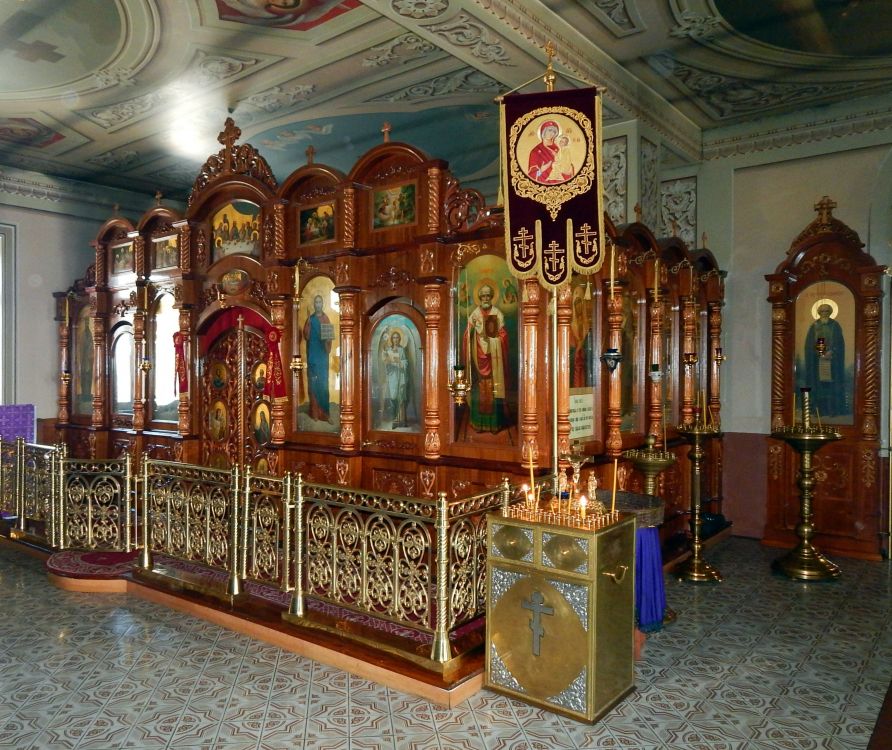 Церковь Преображения Господня, Дубки (Крымское) (Одинцовский городской округ и ЗАТО Власиха, Краснознаменск, Московская область). интерьер и убранство